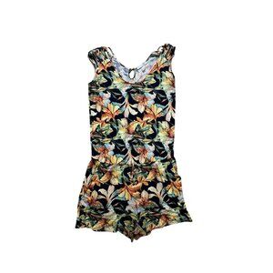 VENUS Lascan Floral Romper XL Viscose Elastane Pockets Tropical